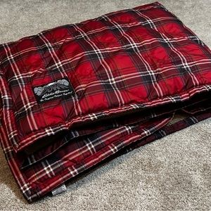 Eddie Bauer Down Plaid Blanket